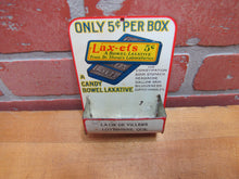 Load image into Gallery viewer, Dr SHOOP RACINE WIS LAX-ETS BOWL LAXATIVE Antique Advertising Tin MatchSafe Sign Match Holder
