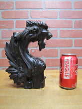 Load image into Gallery viewer, Beast Monster Dragon Antique Wooden Figural Architectural Hardware Salvage
