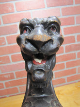 Load image into Gallery viewer, Beast Monster Dragon Antique Wooden Figural Architectural Hardware Salvage
