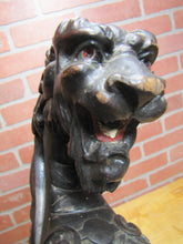 Load image into Gallery viewer, Beast Monster Dragon Antique Wooden Figural Architectural Hardware Salvage
