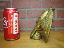 Load image into Gallery viewer, Antique Eagle Finial Toppper Ornate Detail Gilt Finish Pole Post Decorative Arts Hardware Element
