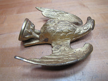 Load image into Gallery viewer, Antique Eagle Finial Toppper Ornate Detail Gilt Finish Pole Post Decorative Arts Hardware Element
