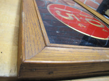 Load image into Gallery viewer, McCALL PATTERNS 10c 15c Antique Reverse on Glass Advertising Sign Wooden Frame early 1900s ROG &#39;All Seams Allowed&#39;
