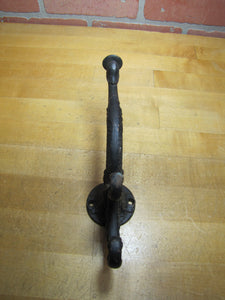 Antique Dauphin Koi Devil Fish Hook Hanger Decorative Arts Hardware Element
