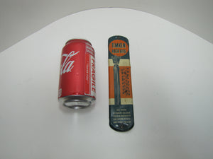 TIMKEN ROCK BITS Orig Old Advertising Thermometer Sign Heat Treated Longer Life