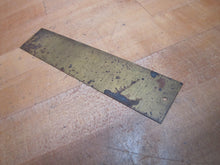 Load image into Gallery viewer, KINDERGARTEN Old Brass &amp; Black Sign School Children Classroom Room Advertising
