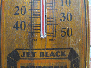PITTSTON COAL PATTISON & BOWNS BATTERY PLACE NEW YORK NY Old Advertising Thermometer Sign