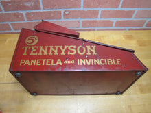 Load image into Gallery viewer, TENNYSON 5c CIGARS Old Store Display Humidor Case Sign PROP MAZER-CRESSMAN Co Made by CADILLAC Can Co CIN O USA
