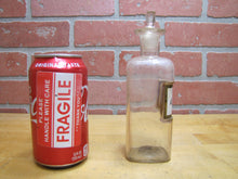 Load image into Gallery viewer, ALCOHOL Antique Apothecary Bottle Medicine Drug Store Reverse Glass Label p1899
