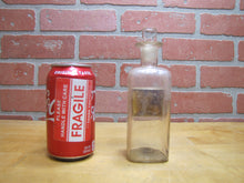 Load image into Gallery viewer, ALCOHOL Antique Apothecary Bottle Medicine Drug Store Reverse Glass Label p1899
