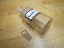Load image into Gallery viewer, ALCOHOL Antique Apothecary Bottle Medicine Drug Store Reverse Glass Label p1899
