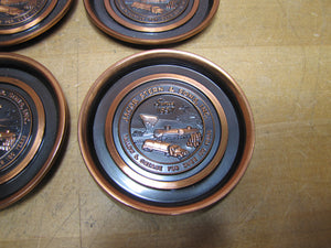 JACOB STERN & SONS TALLOW & GREASE Since 1857 Old Promo Advertising Coaster Set Hyde Park