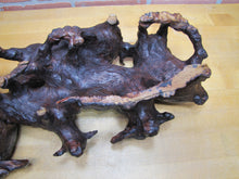 Load image into Gallery viewer, Old Ironwood Buffalo Herd Sculpture large hand carved artwork 4 horned and calf

