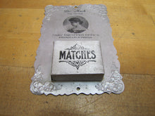 Load image into Gallery viewer, DR MACH THE DENTIST Antique Advertising Matches Holder Sign BEST EQUIPPED OFFICE
