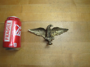 SPREAD WINGED EAGLE Old Brass Decorative Arts Hardware Element Topper