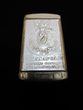 Load image into Gallery viewer, INDIANPOLIS BREWING Co INDIANA Antique Pre Prohibition Advertising Match Safe Vesta Holder PROGRESS BRAND
