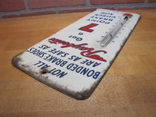 Load image into Gallery viewer, RAYBESTOS 7 POINT BRAKE CHECK BONDED SHOES Old Advertising Sign Thermometer
