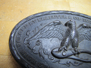 KRAEUTER & CO NEWARK NJ USA HIGH GRADE TOOLS & FORGINGS Old Paperweight EAGLE PLIERS