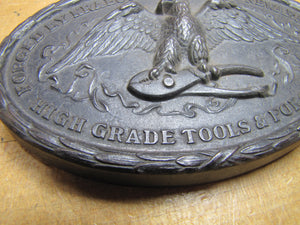 KRAEUTER & CO NEWARK NJ USA HIGH GRADE TOOLS & FORGINGS Old Paperweight EAGLE PLIERS
