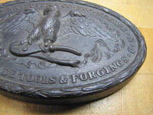 KRAEUTER & CO NEWARK NJ USA HIGH GRADE TOOLS & FORGINGS Old Paperweight EAGLE PLIERS
