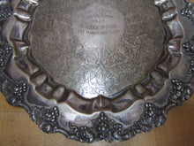 Load image into Gallery viewer, 1927 SMITHTOWN HORSE SHOW Award Plaque Sign SADDLE HORSE BARBOUR Silver Plate 152 Hands and Over
