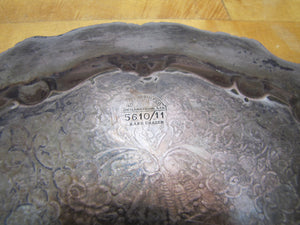 1927 SMITHTOWN HORSE SHOW Award Plaque Sign SADDLE HORSE BARBOUR Silver Plate 152 Hands and Over