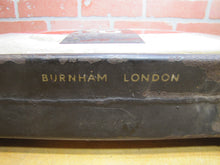 Load image into Gallery viewer, BUS STOP Original Old Porcelain Double Sided Sign Burnham London UK Transporation Advertising
