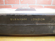 Load image into Gallery viewer, BUS STOP Original Old Porcelain Double Sided Sign Burnham London UK Transporation Advertising

