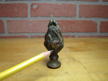 Load image into Gallery viewer, Antique Bronze Flame Finial Ornate Torch Decorative Arts Hardware Element
