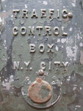 Load image into Gallery viewer, TRAFFIC CONTROL BOX NY CITY Orig Old Retired NYC New York OFF RED AMBER GREEN
