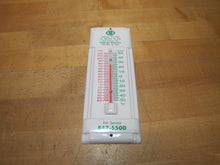 Load image into Gallery viewer, COURIER-EXPRESS Vintage Metal Newspaper Advertising Thermometer Sign BUFFALO NY
