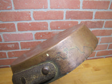 Load image into Gallery viewer, LECLERC NY MAKER Antique Copper Pan Large Heavy New York Wrought Iron Handle
