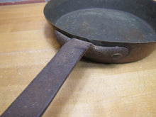 Load image into Gallery viewer, LECLERC NY MAKER Antique Copper Pan Large Heavy New York Wrought Iron Handle
