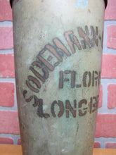 Load image into Gallery viewer, SODEMANN-LINDHARDT FLORISTS LONG BRANCH NJ Old Advertising TINDECO Flower Vase Holder Store Ad NEW JERSEY
