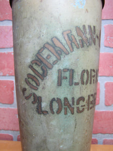 SODEMANN-LINDHARDT FLORISTS LONG BRANCH NJ Old Advertising TINDECO Flower Vase Holder Store Ad NEW JERSEY