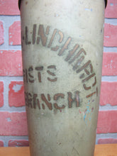 Load image into Gallery viewer, SODEMANN-LINDHARDT FLORISTS LONG BRANCH NJ Old Advertising TINDECO Flower Vase Holder Store Ad NEW JERSEY
