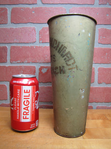 SODEMANN-LINDHARDT FLORISTS LONG BRANCH NJ Old Advertising TINDECO Flower Vase Holder Store Ad NEW JERSEY