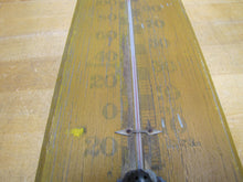 Load image into Gallery viewer, Dr HEINDEL Dentist Dr STIEFF Glasses 9th St READING PA Old Wooden Ad Thermometer Sign Optometrist  Dental Advertising Teeth Eye
