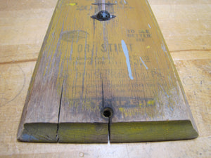 Dr HEINDEL Dentist Dr STIEFF Glasses 9th St READING PA Old Wooden Ad Thermometer Sign Optometrist  Dental Advertising Teeth Eye