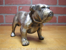 Load image into Gallery viewer, MACK TRUCK BULLDOG Old Advertising Dog Paperweight Silver Plate Metal Ornate
