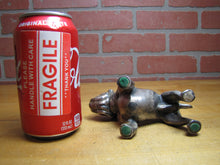 Load image into Gallery viewer, MACK TRUCK BULLDOG Old Advertising Dog Paperweight Silver Plate Metal Ornate
