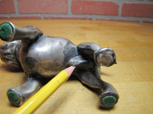 Load image into Gallery viewer, MACK TRUCK BULLDOG Old Advertising Dog Paperweight Silver Plate Metal Ornate
