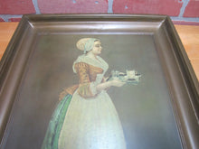 Load image into Gallery viewer, LA BELLE CHOCOLATIERE WALTER BAKER &amp; Co Antique Tin Self Framed Advertising Sign CHOCOLATE
