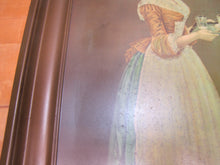 Load image into Gallery viewer, LA BELLE CHOCOLATIERE WALTER BAKER &amp; Co Antique Tin Self Framed Advertising Sign CHOCOLATE
