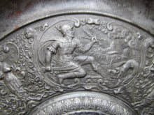 Load image into Gallery viewer, Antique Mythological Characters Scenes Decorative Arts High Relief Metal Charger Plaque Grand Tour Design Style Ornate

