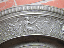 Load image into Gallery viewer, Antique Mythological Characters Scenes Decorative Arts High Relief Metal Charger Plaque Grand Tour Design Style Ornate
