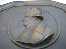 Load image into Gallery viewer, NAPOLEON CIGAR CO Antique Bronze Cigar Store Display Advertising Sign Plaque PRICE BROS CHICAGO
