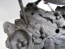 Load image into Gallery viewer, 19c P COMOLERA Fighting Cock Bird Small Vermin Eggs Antique French Statue Lamp Paul Comolera (1818-1897)
