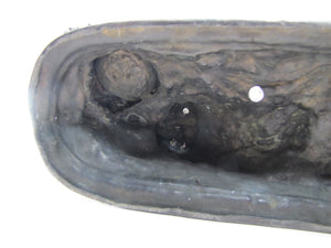 19c P COMOLERA Fighting Cock Bird Small Vermin Eggs Antique French Statue Lamp Paul Comolera (1818-1897)