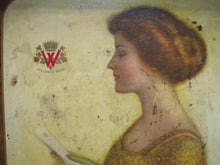 Load image into Gallery viewer, WIELAND&#39;S BEER Antique Advertising Serving Tray AMERICAN ART WORKS COSHOCTON Ohio
